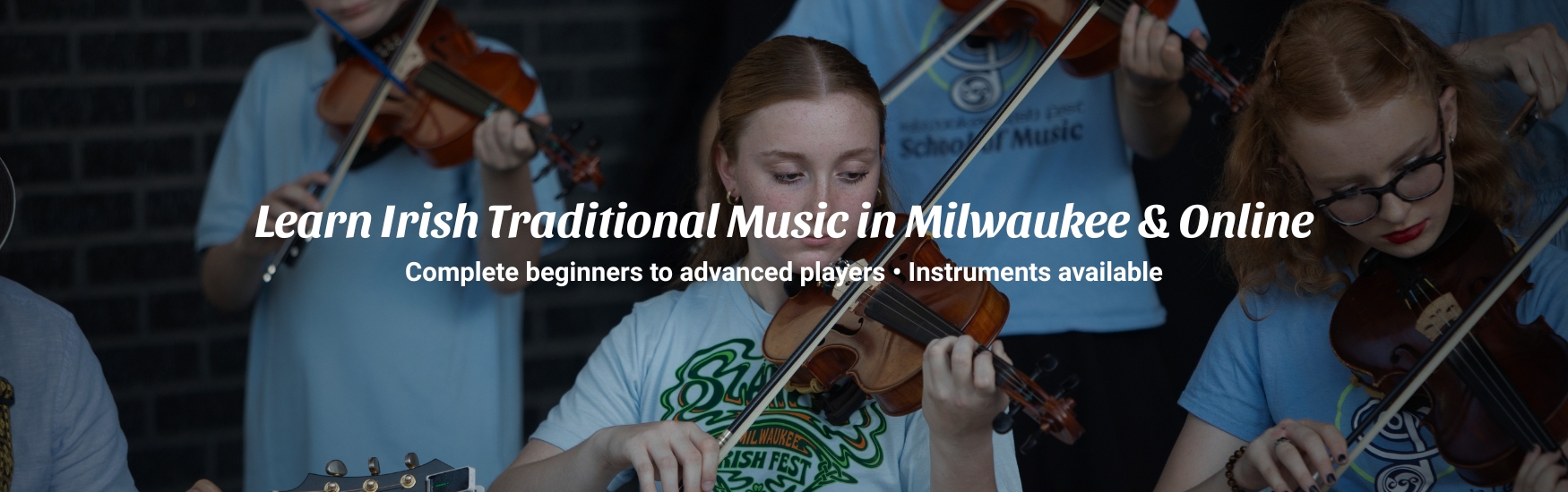 Milwaukee Irish Fest School of Music - Irish Music Lessons and Classes in Milwaukee and online