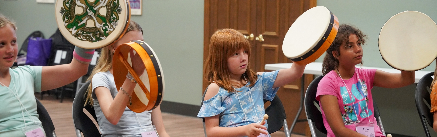 Fall 2026 Beginning Bodhrán for Kids Class (Ages 9-12)