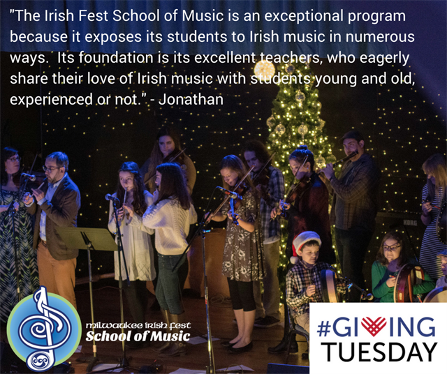 #GivingTuesday - Irish Fest School of Music